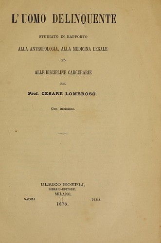 Luomo delinquente
