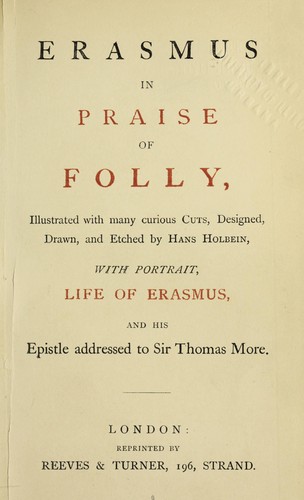 In Praise of Folly