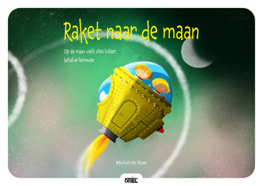 Raket naar de maan